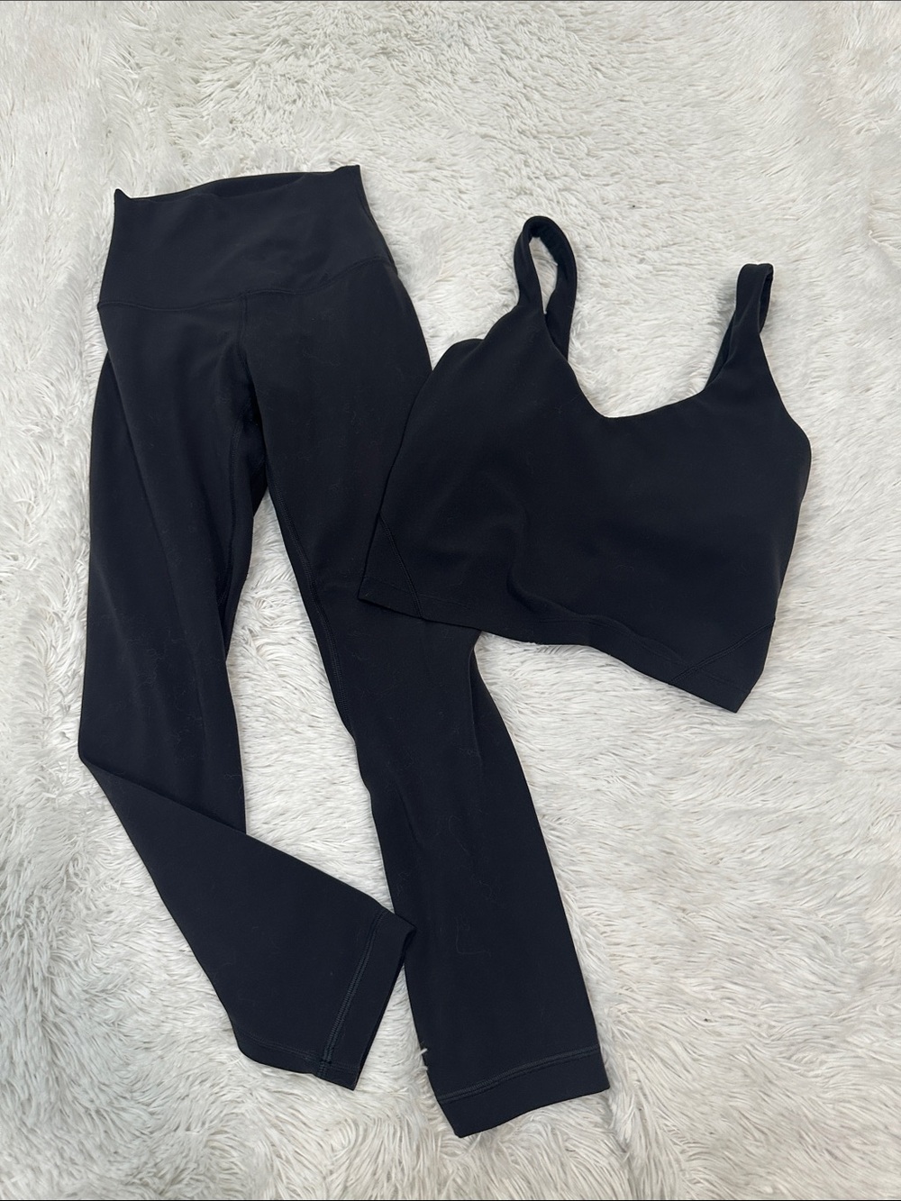 ❤️ Lululemon Align HR Crop Legging & Aline Tank Top Size 0/2